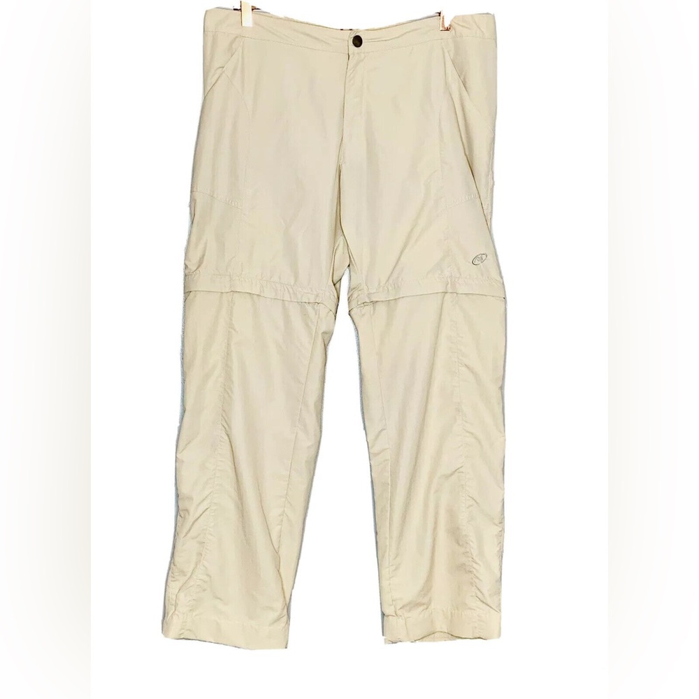 Cloudveil Convertible Pants Outdoor Hiking Traveling Cream GREAT CONDITION!